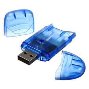 USB 2.0 Memory Card Reader Writer High Speed Adapter For SD MMC SDHC TF Flash